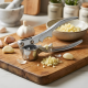 Stainless Steel Garlic Press 